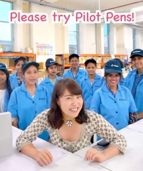 Pilot商品の利用シーンを見せるショート動画